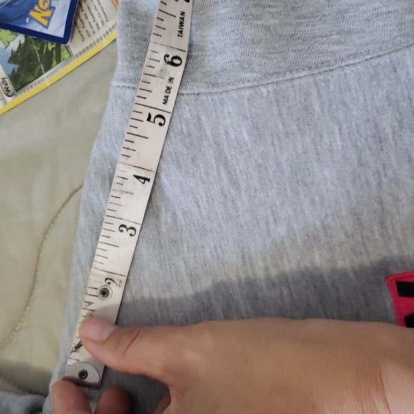 Obey worldwide women's fizz hood ash Heather grey hoodie sweater size small neon - Picture 6 of 9